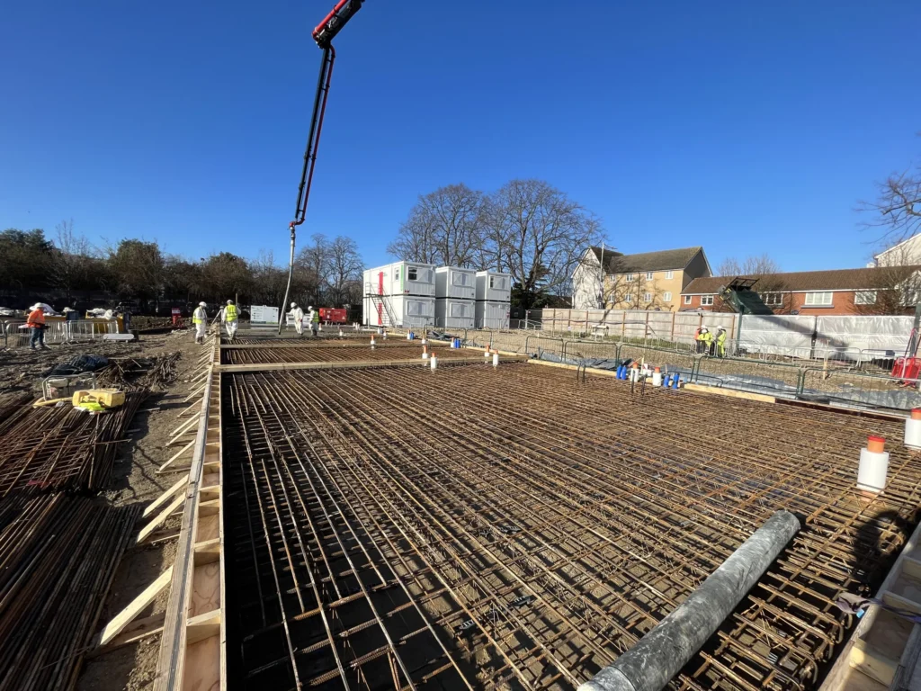 Piled raft foundation contractors Manchester